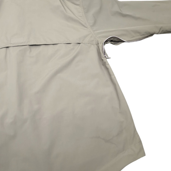 Converse x Kim Jones Oversized Dry Feel Water Resistant Anorak Parka Olive Green - Picture 9 of 12